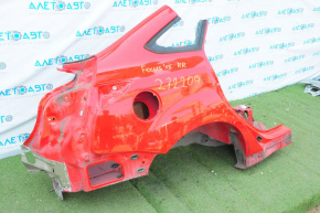 Quarter wing rear right Ford Focus mk3 11-18 4d red, pokes