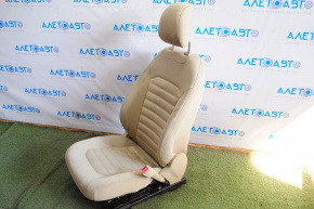 Passenger seat Ford Fusion mk5 13-15 without airbag, mechanical, beige cloth, dry-cleanable