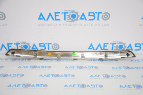 Lower trunk door molding Infiniti JX35 QX60 13-15 pre-restyling, cracks in the fastener