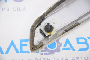 Lower trunk door molding Infiniti JX35 QX60 13-15 pre-restyling, cracks in the fastener