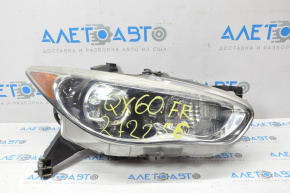 Headlight front right naked Infiniti JX35 QX60 13-15 prerest, xenon