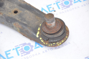 Lower front right arm Jeep Patriot 11-17 torn silent block and boot, rusty