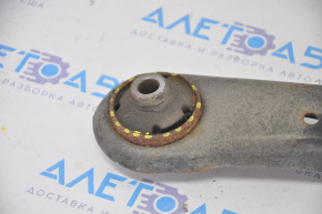 Lower front right arm Jeep Patriot 11-17 torn silent block and boot, rusty