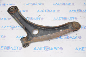 Lower front right arm Jeep Patriot 11-17 torn silent block and boot, rusty