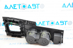 Cup holders panel VW Passat b7 12-15 USA black, type 2