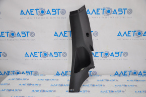 Rear pillar trim lower right Ford Focus mk3 11-18 4d black, scratches, broken fastener