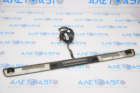 Front left outer door sill plate for Infiniti JX35 QX60 13-17 chrome with backlight