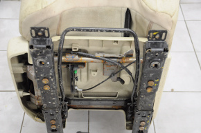 Rear seat right Infiniti JX35 QX60 13-13 leather beige, water damage