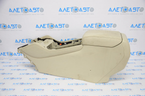 Console center armrest Infiniti JX35 QX60 13-14 beige, water damage, scratches