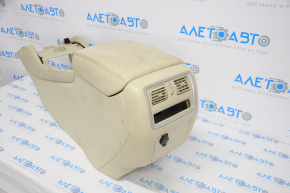 Console center armrest Infiniti JX35 QX60 13-14 beige, water damage, scratches