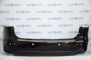 Bare rear bumper Infiniti JX35 QX60 13-15 pre-restoration for parking sensors, black, scratches