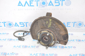 Front left axle with hub Jeep Patriot 11-17 with cover and ABS sensor, rusty