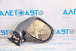 Side mirror right assembly Lexus RX350 RX450h 10-12 14 pins, auto-dimming, turn signal, gray