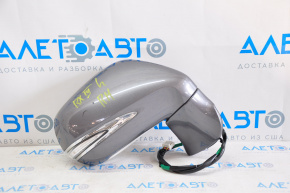 Side mirror right assembly Lexus RX350 RX450h 10-12 14 pins, auto-dimming, turn signal, gray
