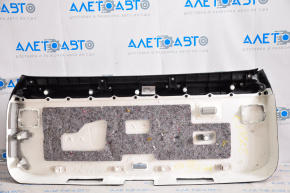 Lower trunk door trim Lexus RX350 RX450h 10-15 black, broken fasteners, scratches, without plugs, for dry cleaning