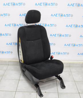 Passenger seat Nissan Pathfinder 13-16 without airbag, mechanical, black velour, shot