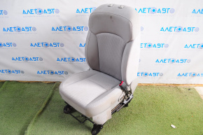 Passenger seat Subaru Forester 14-16 SJ without airbag, mechanical, gray cloth for dry cleaning