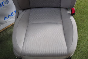 Passenger seat Subaru Forester 14-16 SJ without airbag, mechanical, gray cloth for dry cleaning