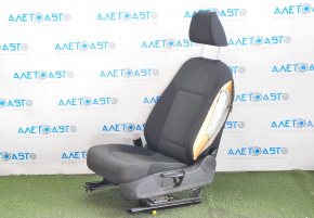 Driver's seat VW Passat b7 12-15 USA without airbag, mechanic, cloth black, shot