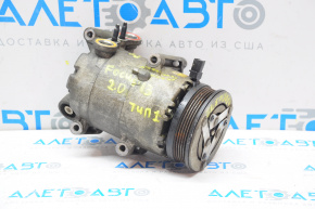 Air conditioning compressor Ford Focus mk3 11-14 2.0 prerest type 1, for spare parts, crack in housing