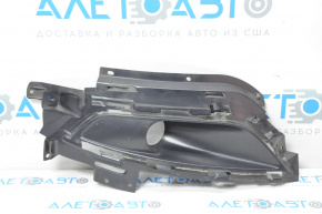 Left bumper grille Chrysler 200 15-17 under fog lights, no chrome, break fastening