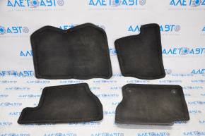 Set of floor mats for Ford Focus mk3 11-18 cloth black