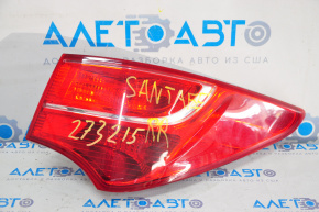 Light outer wing right Hyundai Santa FE Sport 13-16 prerest halogen, breakage krep