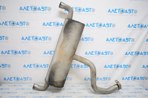 Muffler rear with barrel Jeep Cherokee KL 14-14 3.2 AWD 2 pipes