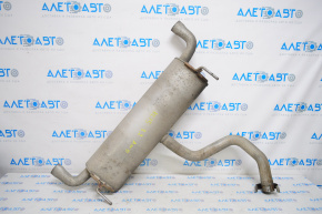 Muffler rear with barrel Jeep Cherokee KL 14-14 3.2 AWD 2 pipes