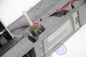 Trunk door molding with lighting and handle Jeep Patriot 11-17 broken fasteners