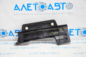 Rear left door sill plate for Lexus CT200h 11-17 black