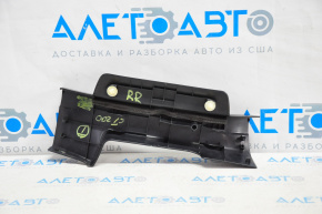 Rear right door sill plate for Lexus CT200h 11-17 black