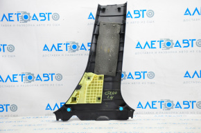 Lexus CT200h 11-17 black lower left center pillar trim
