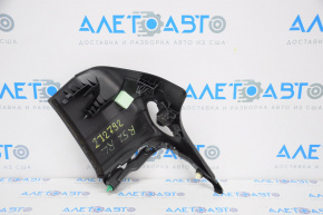 Rear pillar trim behind the window left Nissan Pathfinder 13-20 black, scratches