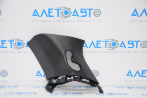 Rear pillar trim behind the window right Nissan Pathfinder 13-20 black, scratches