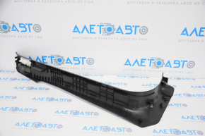 Door sill trim inner front right Nissan Pathfinder 13-20 black, rubbed