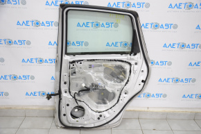 Door assembly rear right Nissan Versa Note 13-19 silver K23, dents