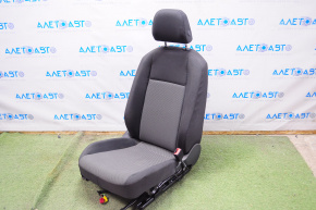 Passenger seat VW Jetta 19-21 without airbag, mechanical, cloth black
