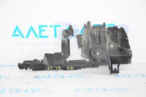 Right radiator deflector for VW Jetta 19-21 1.4T