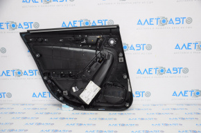 Door trim card rear right Audi A4 B8 13-16 rest black, sedan without curtain