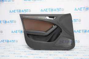 Door trim card front left Audi A4 B8 13-16 rest black