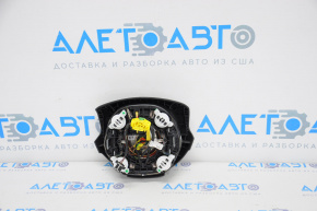Airbag in steering wheel driver Audi A4 B8 13-16 rest, black, chrome finish