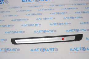 Door sill trim outer front left Audi A4 B8 08-16 sedan chrome S line, bumps, scratches