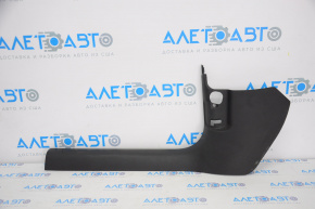 Door sill trim inner front left Audi A4 B8 08-16 sedan, black, scratches