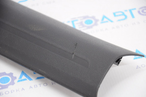 Door sill trim inner front left Audi A4 B8 08-16 sedan, black, scratches