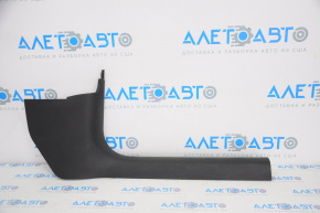 Door sill trim, inner, front, right, Audi A4 B8 08-16 sedan, black, scratch