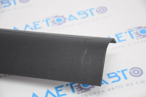Door sill trim, inner, front, right, Audi A4 B8 08-16 sedan, black, scratch