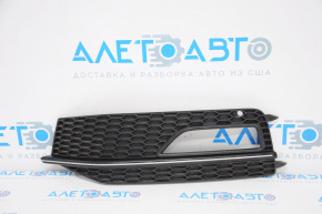 Front bumper grille left Audi A4 B8 13-16 rest, S line