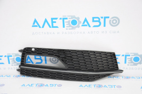 Front bumper grille right Audi A4 B8 13-16 rest, S line