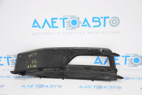 Front bumper grille right Audi A4 B8 13-16 rest, S line